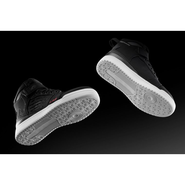 Baskets Furygan TARMAC D3O Noir-Carbone