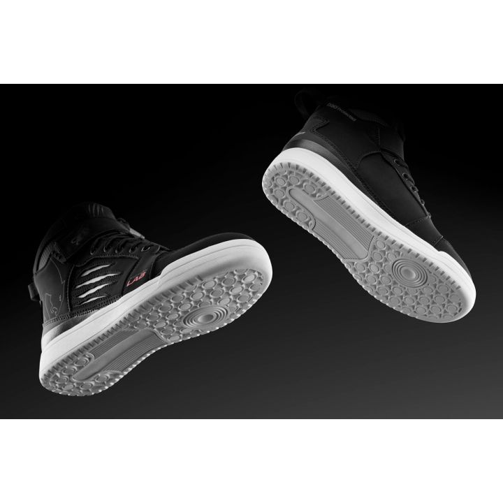 Baskets Furygan TARMAC D3O Noir-Blanc