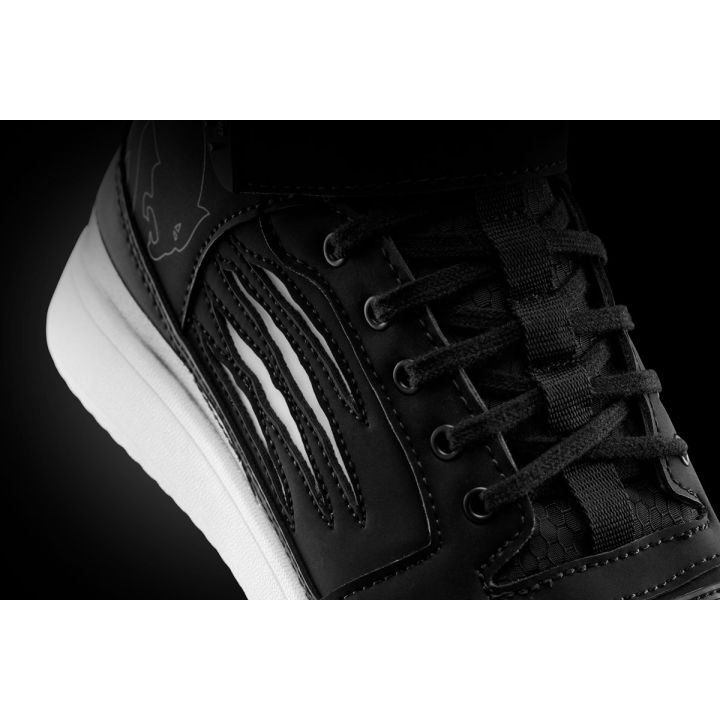 Baskets Furygan TARMAC D3O Noir-Blanc
