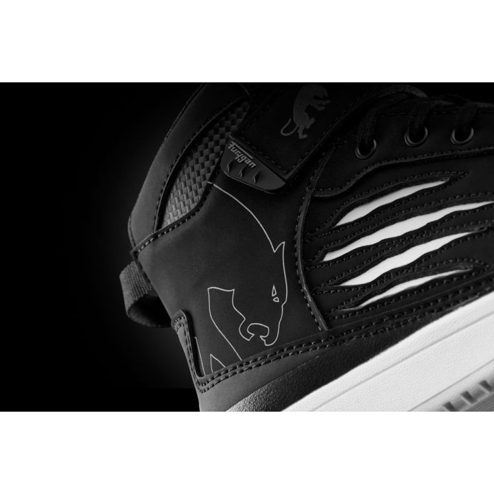 Baskets Furygan TARMAC D3O Noir-Blanc