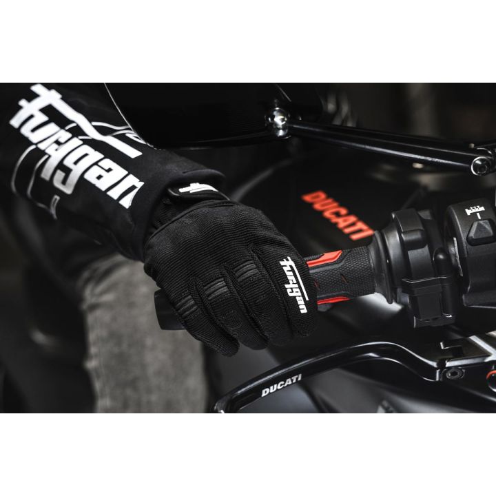 Gants enfant Furygan JET KID D3O Noir-Blanc