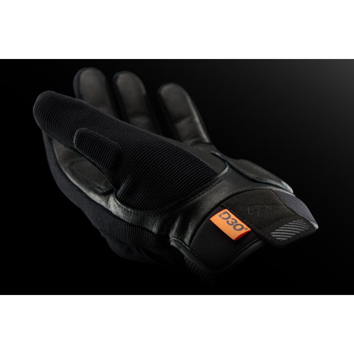 Gants Furygan JET D3O EVO Noir-Vert stab