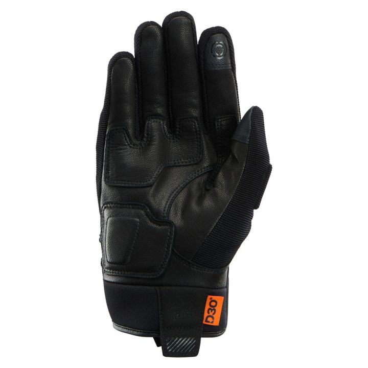 Gants Furygan JET D3O EVO Noir-Orange