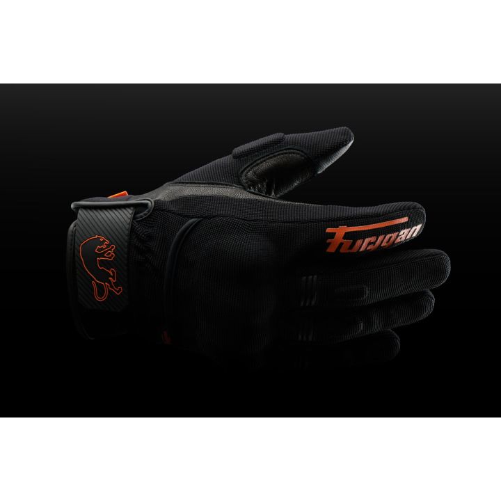 Gants Furygan JET D3O EVO Noir-Orange