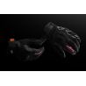 Gants femme Furygan JET NEON D3O LADY Noir-Blanc-Rose