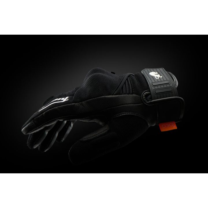 Gants femme Furygan JET NEON D3O LADY Noir-Blanc