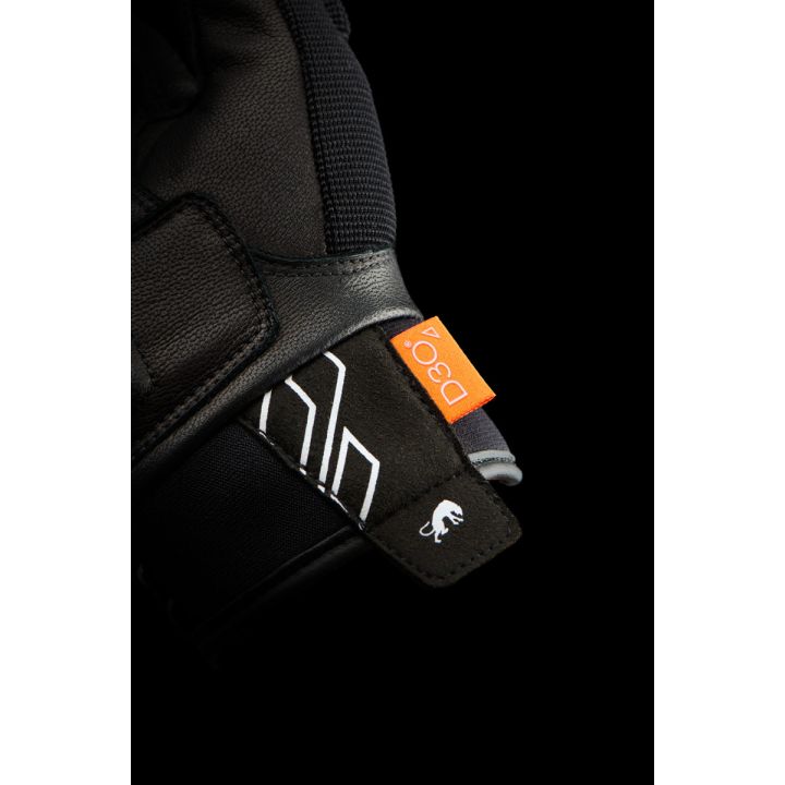 Gants femme Furygan JET NEON D3O LADY Noir-Blanc