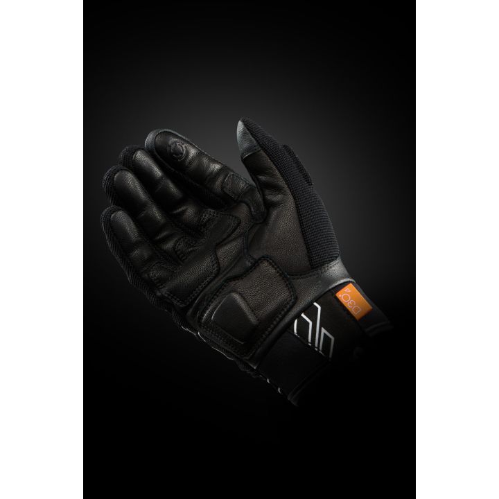 Gants femme Furygan JET NEON D3O LADY Noir-Blanc