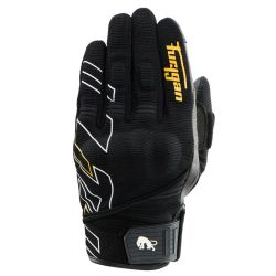 Gants femme Furygan JET NEON D3O LADY Noir-Blanc-Or 2