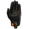 Gants femme Furygan JET NEON D3O LADY Noir-Blanc-Or