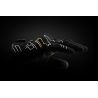 Gants femme Furygan JET NEON D3O LADY Noir-Blanc-Or