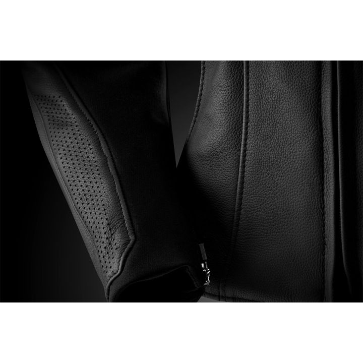 Blouson moto femme cuir Furygan ROMY Noir-Or