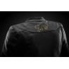 Blouson moto femme cuir Furygan ROMY Noir-Or
