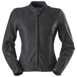 Blouson moto femme cuir Furygan ELENA Noir
