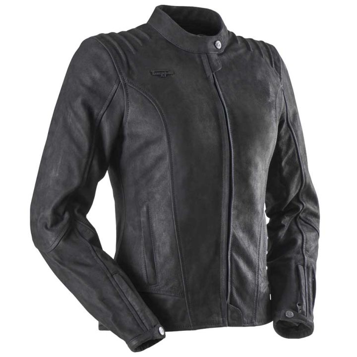 Blouson moto femme cuir Furygan ELENA Noir