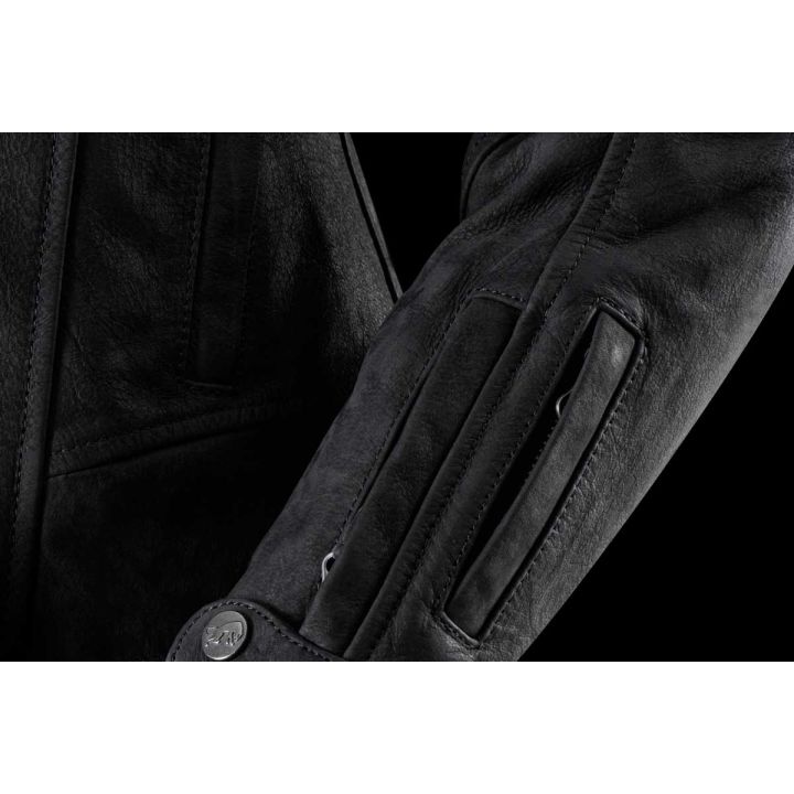 Blouson moto femme cuir Furygan ELENA Noir