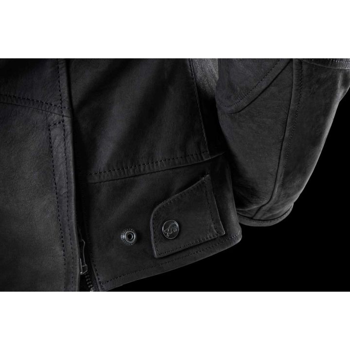 Blouson moto femme cuir Furygan ELENA Noir