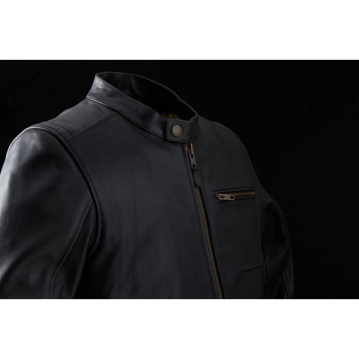 Blouson moto cuir Furygan L'AUDACIEUX Noir