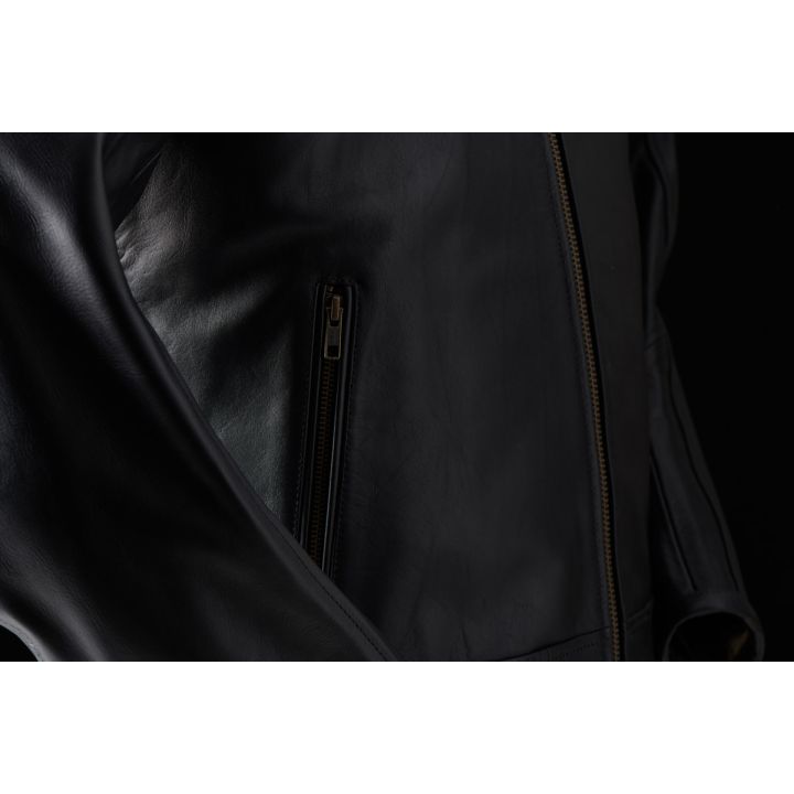 Blouson moto cuir Furygan L'AUDACIEUX Noir