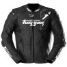 Blouson moto cuir Furygan RAPTOR EVO 3 Noir-Blanc-Blanc
