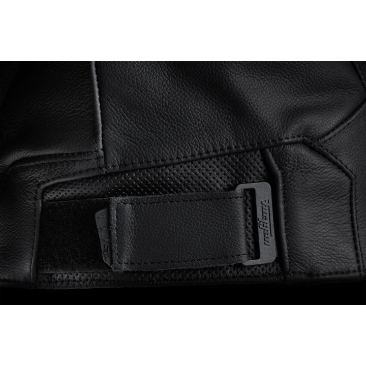Blouson moto cuir Furygan RAPTOR EVO 3 Noir-Blanc-Blanc