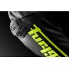 Blouson moto cuir Furygan RAPTOR EVO 3 Noir-Jaune Fluo