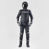 Pantalon moto cuir Furygan DRACK Noir-Blanc-Blanc