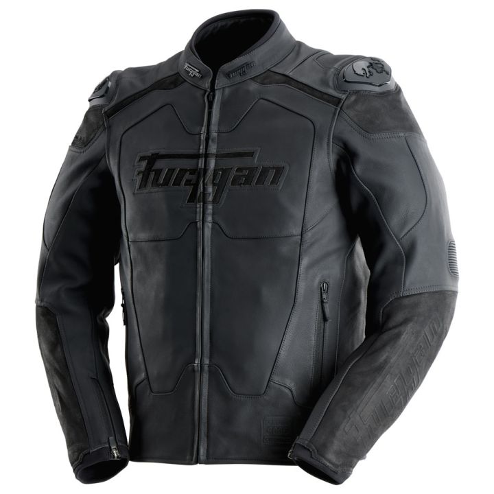 Blouson moto cuir Furygan RIDLEY Noir