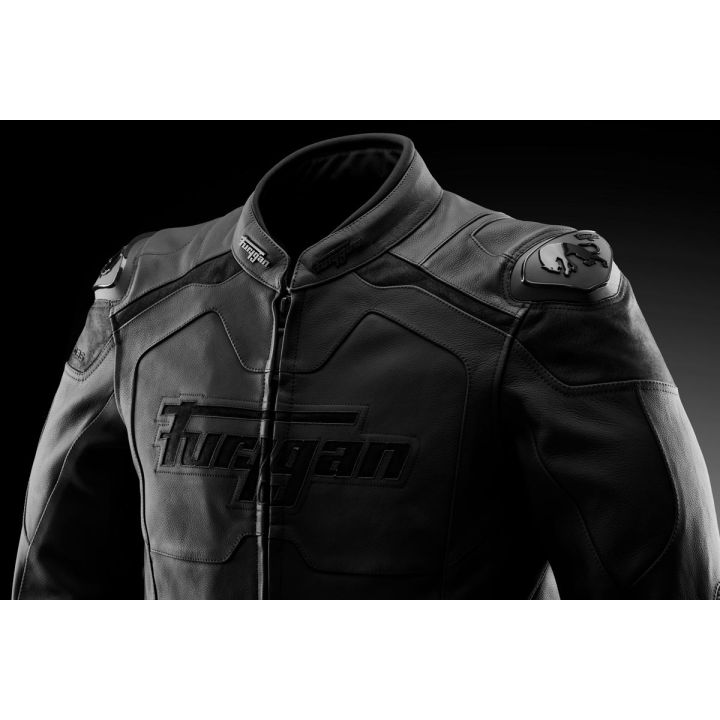 Blouson moto cuir Furygan RIDLEY Noir