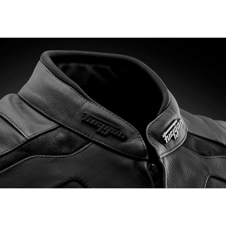 Blouson moto cuir Furygan RIDLEY Noir