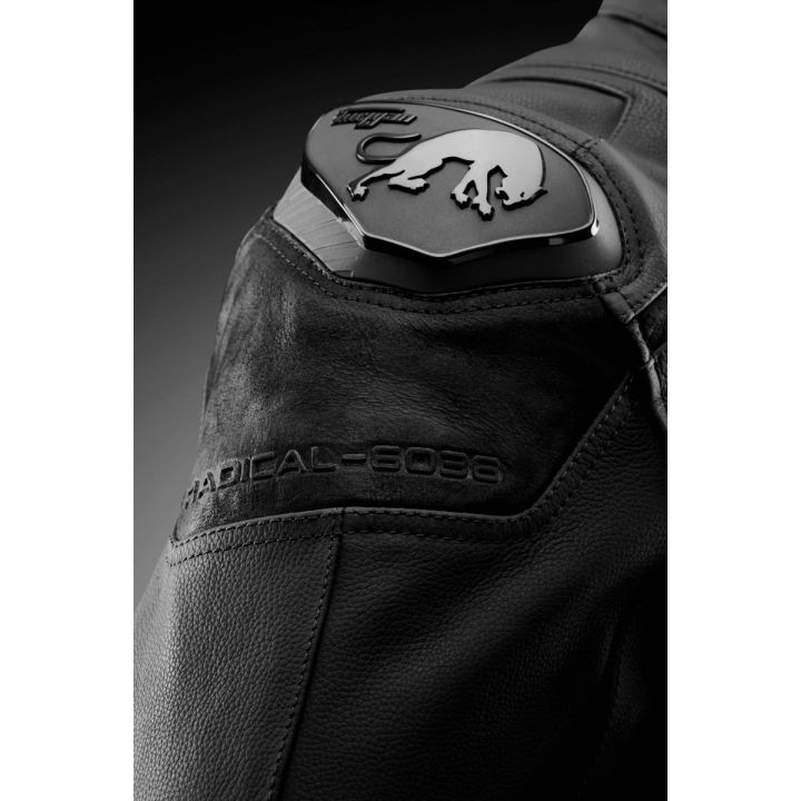 Blouson moto cuir Furygan RIDLEY Noir