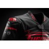 Blouson moto cuir Furygan SIRIUS Noir-Rouge