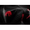 Blouson moto cuir Furygan SIRIUS Noir-Rouge