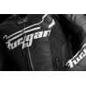 Blouson moto cuir Furygan SIRIUS Noir-Blanc