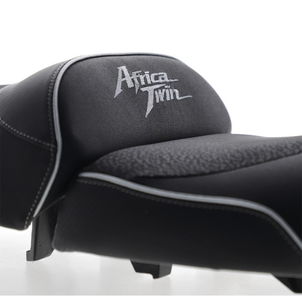 Selle confort BAGSTER SIT'N GO Honda Africa Twin CRF 1000 - 1100 2018–2026 - Noir - Gris