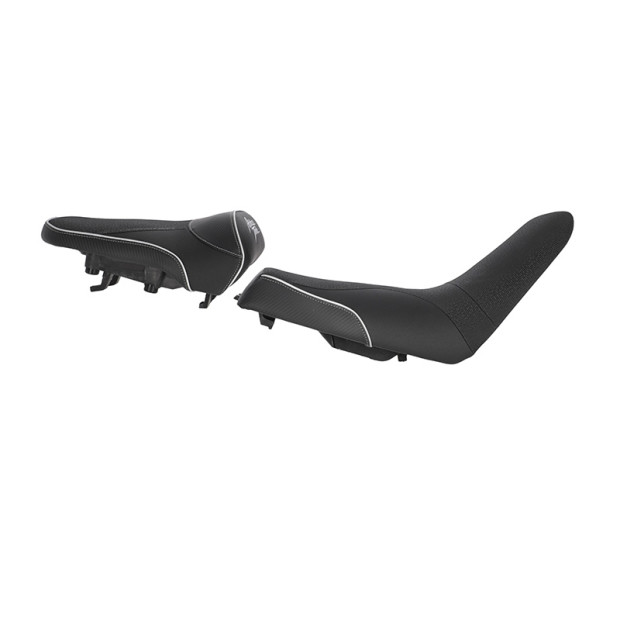 Selle confort BAGSTER SIT'N GO Honda Africa Twin CRF 1000 - 1100 2018–2026 - Noir - Gris