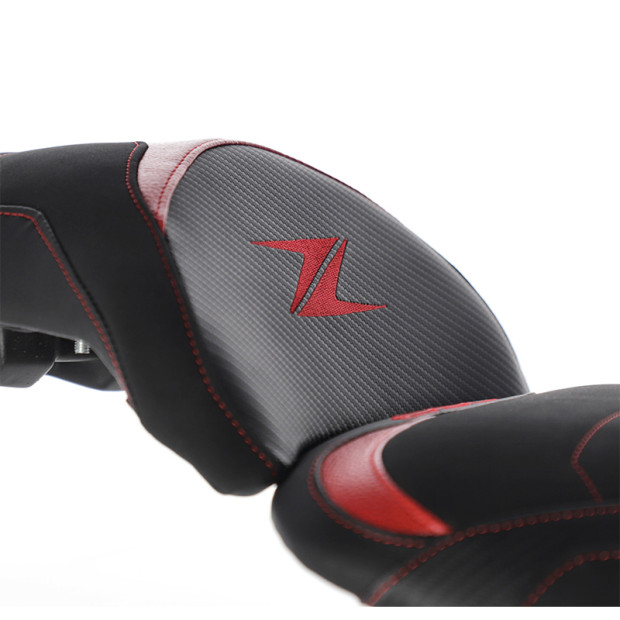 Selle confort BAGSTER SIT'N GO Kawasaki Z 650 2020–2026 - Noir - Rouge