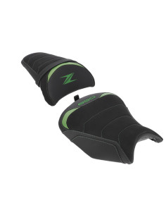 Selle confort BAGSTER SIT'N GO Kawasaki Z 650 2020–2026 Noir - Vert