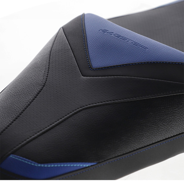 Selle confort BAGSTER SIT'N GO Yamaha MT-09 2021–2024 - Noir - Bleu