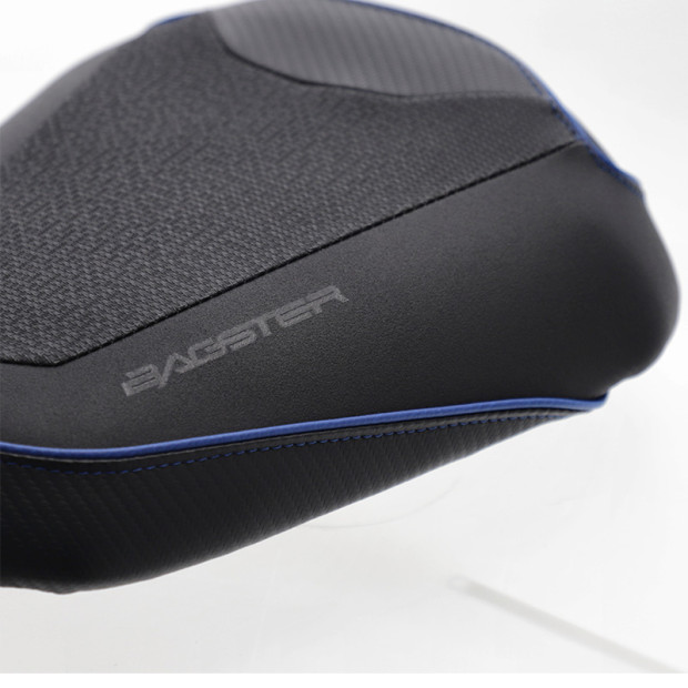 Selle confort BAGSTER SIT'N GO Honda Hornet 750 2023–2026 - Noir - Bleu