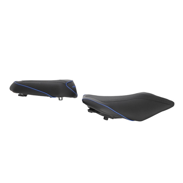 Selle confort BAGSTER SIT'N GO Honda Hornet 750 2023–2026 - Noir - Bleu