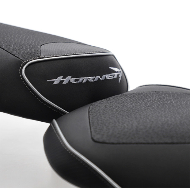 Selle confort BAGSTER SIT'N GO Honda Hornet 750 2023–2026 - Noir - Gris