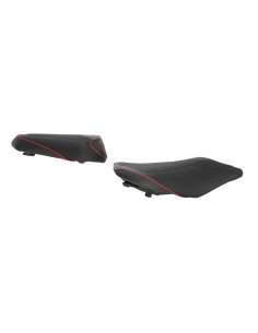 Selle confort BAGSTER SIT'N GO Honda Hornet 750 2023–2026 - Noir - Rouge 2