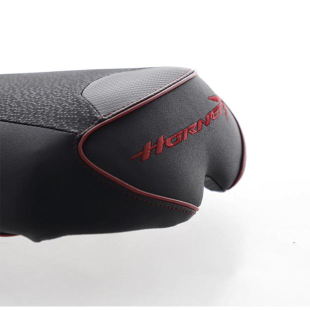 Selle confort BAGSTER SIT'N GO Honda Hornet 750 2023–2026 - Noir - Rouge