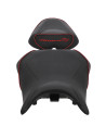Selle confort BAGSTER SIT'N GO Honda Hornet 750 2023–2026 - Noir - Rouge