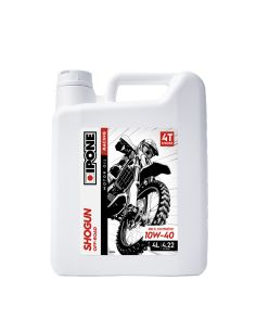 IPONE - Huile moteur 4T 10W40 Shogun Off Road 4 Litres