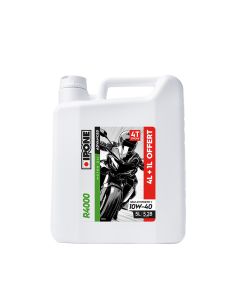 IPONE - Huile moteur 4T 10W40 R4000 5 Litres