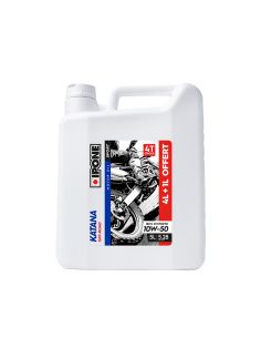 IPONE - Huile moteur 4T 10W50 Katana Off Road 5 Litres