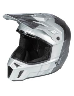 Casque cross Klim F3 Carbon pro Tilt - Gris Asphalt Monument