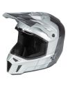Casque cross Klim F3 Carbon pro Tilt - Gris Asphalt Monument